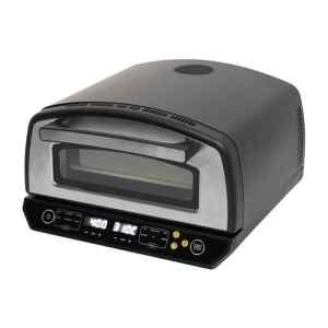 Home HGPZ450 elektromos pizzasütő, max. 2000 W, max. 450 °C, LED kijelző, érintőgomb, fém ház, multifunkciós