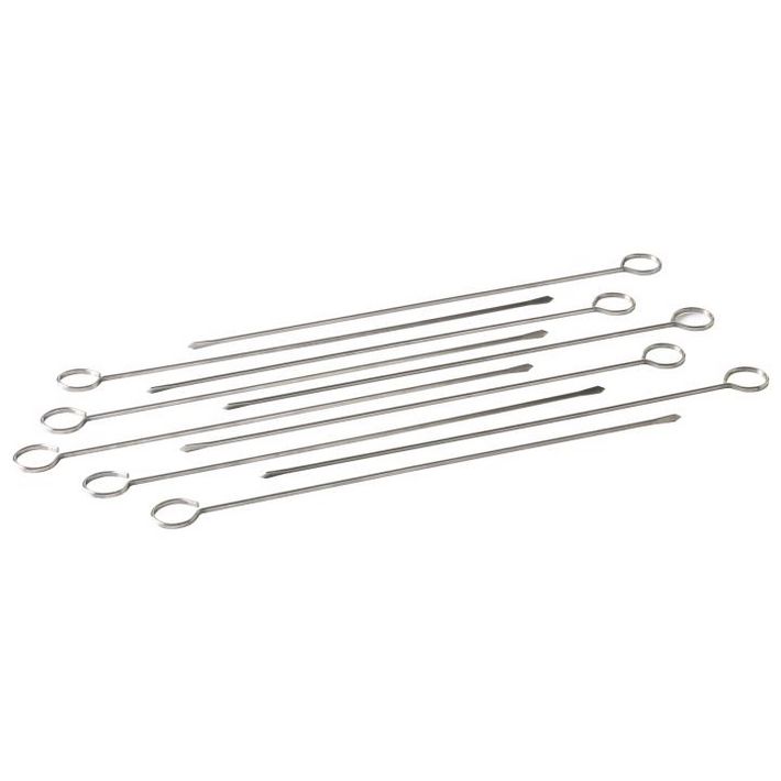 Barbecook BC-ACC-7073 10db-os rozsdamentes acélnyárs készlet, 33cm - Image 2