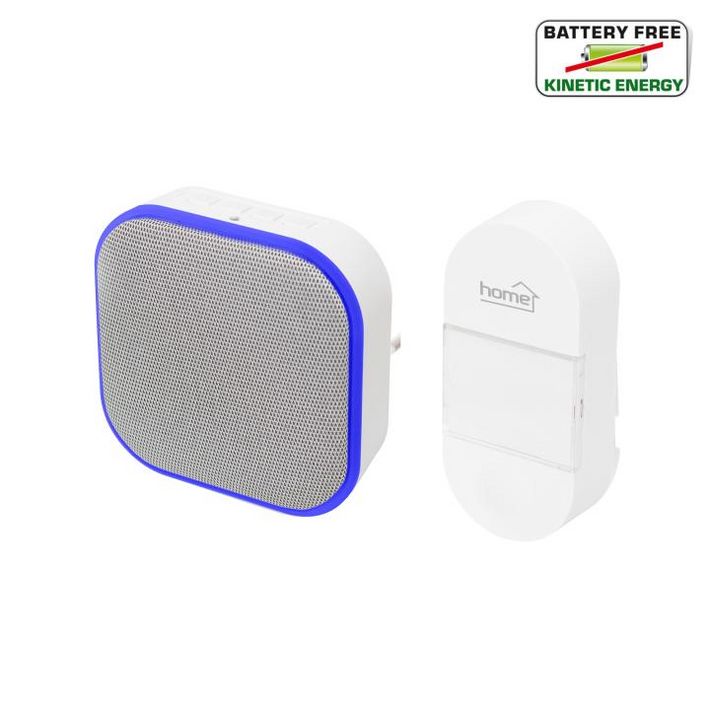 Home DBK 1401AC vezeték nélküli csengő, 140 m hatótávolság, IP44, állítható hangerő, 4 nyomógomb lehetőség - Image 2