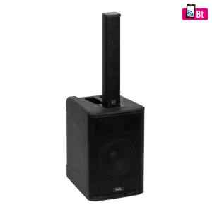 SAL PAS8W42S professzionális oszlopsugárzó hangrendszer, max. 600 W, 20cm mélysugárzó, 4x2” szélessávú szatellit hangszóró, aktív zenekari hangdoboz, Bluetooth,