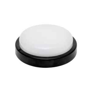 Home RCC18LEDBK LED-es fali/mennyezeti lámpa, kör alakú, fekete, 18 W, 4000K, 1200 lumen, IP54, kül- és beltéri kivitel