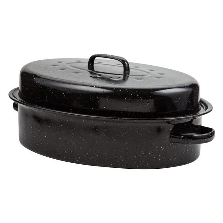 Nava 10-053-001 ovális zománcozott kacsasütő, 42 cm - Image 2