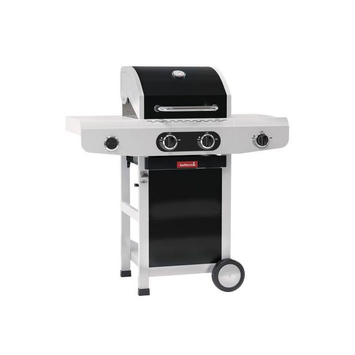 Barbecook BC-GAS-2014 Siesta 210 Black Edition gázgrill, oldalégővel, 112x56x118cm - Image 2