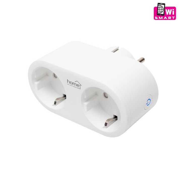 Home NVS 32 PRO SMART elosztó, SMART LIFE alkalmazással távolról vezérelhető, 2 db földelt aljzat gyermekvédelemmel, Wi-Fi 2,4 GHz 802.11 b/g/n - Image 2