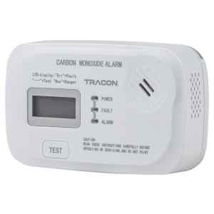 Tracon CO208A Szén-monoxid (CO) érzékelő 3 VDC (2x1,5V AA), >85 dB