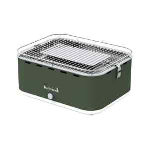 Barbecook BC-CHA-1018 Carlo asztali faszenes grill, zöld, 44x33x21cm