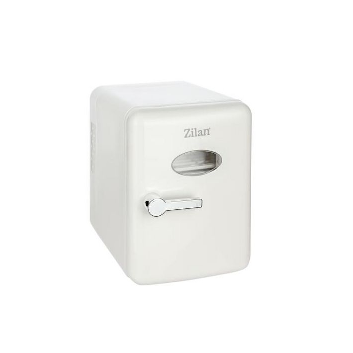 Zilan ZLN1153 mini hűtőszekrény, 36 W, 4 liter kapacitás, hűtésre és melegítésre is alkalmas, 230 V és 12 V üzemelés
