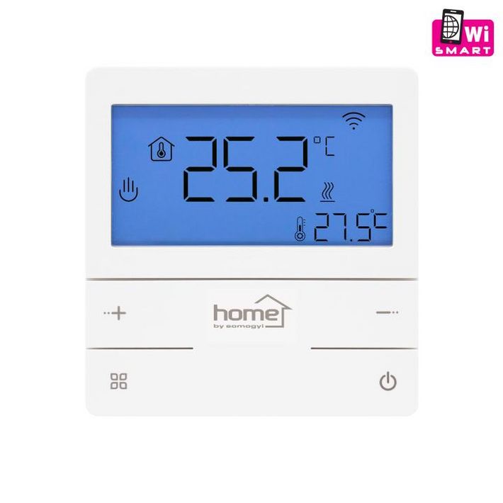 Home FHT76WIFI okos termosztát elektromos fűtőszőnyeghez, LCD kijelző, heti programozás, padlószenzor - Image 2