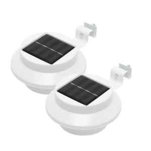 HOME MX652SET napelemes kerti lámpa, 3 db  melegfehér LED, 2db/doboz, cserélhető akkumulátor, műanyag