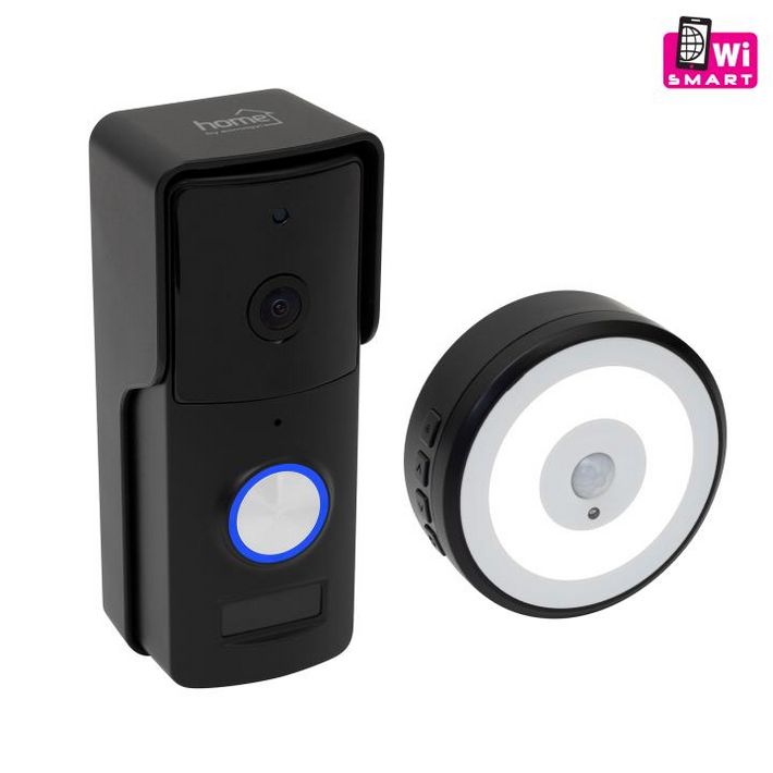 Home DPV WIFI 100 5 az 1-ben smart videó kaputelefon szett, vezeték vélküli, Tuya platform, megfigyelő kamera, riasztó funkció, IP54 védettség - Image 2