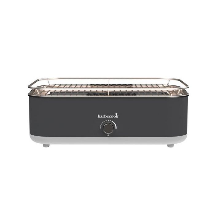 Barbecook BC-ELE-1003 E-Carlo elektromos asztali grill, szürke, 42,5x33x16,5cm - Image 2