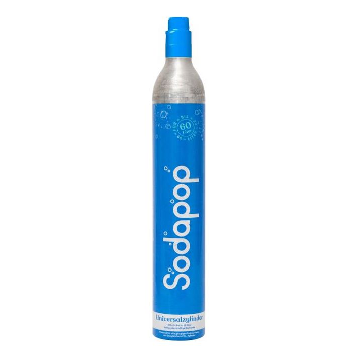 Sodapop univerzális patron szódakészítő géphez, CO2 patron, 425g, 60-80 liter szóda elkészítéséhez - Image 2