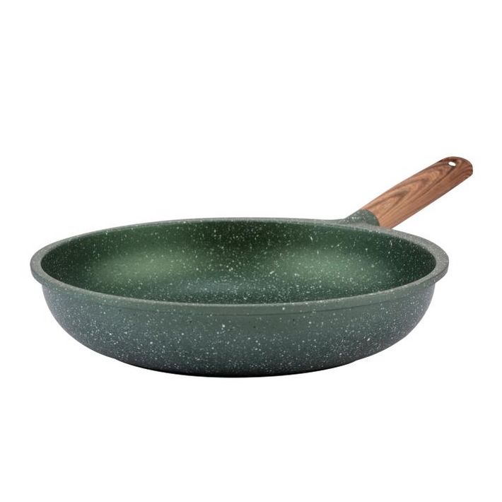 Nava 10-255-004 Ωmega tapadásmentes öntött alumínium serpenyő, kőbevonattal, 28 cm - Image 2