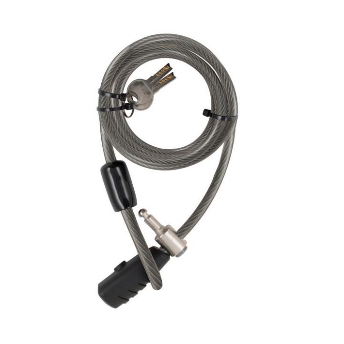 STANLEY S741-159 családi kulcskábeles kerékpár zár, 3 kulcsos, 2400 mm hosszúság