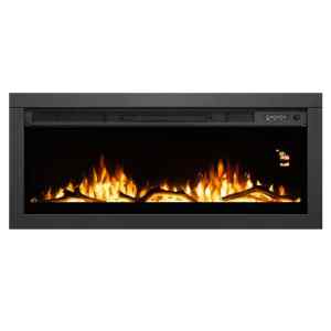 Home FKKI08 beépíthető/fali elektromos látványkandalló, max. 2000 W, fényeffekt, 2 fokozat, heti időzítés, távirányító