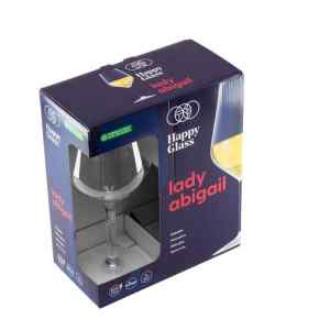 HappyGlass Lady Abigail törhetetlen borospohár, 47 cl, BPA mentes, élelmiszeripari minőség, 2 db / szett