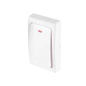 Home NVKP 01 elem nélküli távkapcsoló, csengők és hálózati kapcsolók bővítéséhez, 120 m hatótáv, víznek fokozottan ellenálló, kinetikus energia