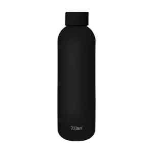 Zilan ZLN9840 sportpalack típusú termosz, 500 ml űrtartalommal, rozsdamentes acél belsővel, dupla fallal, fekete