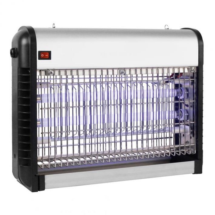 Home IKM 50 beltéri rovarcsapda, 50 m2 hatókörzet, UV-A fény, rovargyűjtő tálca, 2 x 8 W fénycső, kapcsolható - Image 2