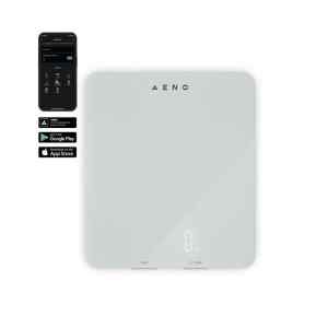AENO AKS0001S KS1S intelligens konyhai mérleg, max. 8 kg kapacitás, LED kijelző, Bluetooth csatlakozás, edzett üvegfelület