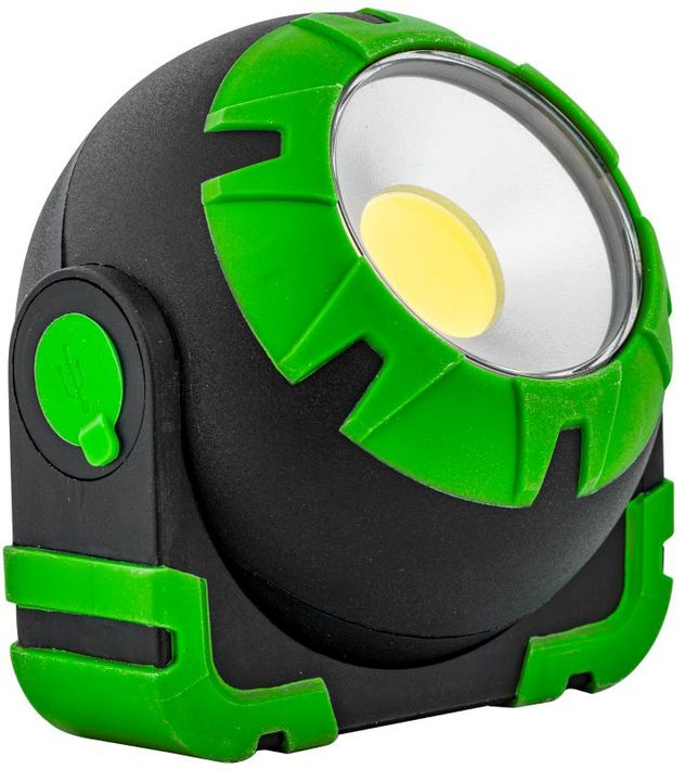Tracon STLFLE10W Akkumulátoros LED szerelő reflektor 10 W, 4000 K, 3,7 V, 3600 mAh, Li-Ion, 800 lm, 2h, IP54