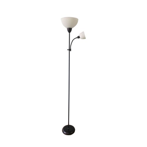 Rábalux 74109 ActionPro,álló lámpa,E14 25W+E27 60W,fekete
