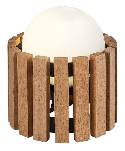 Rábalux 74420 Noxelle,asztali lámpa G9 1x5W,H14,5cm,feke+tölgy