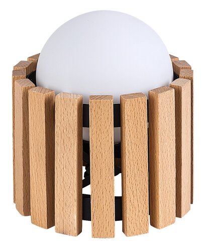 Rábalux 74420 Noxelle,asztali lámpa G9 1x5W,H14,5cm,feke+tölgy - Image 2