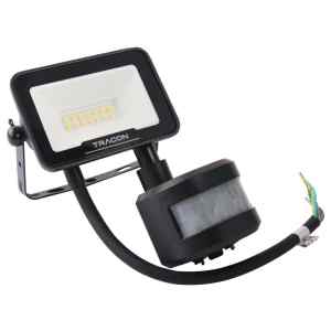 Tracon RSMDSM10W LED fényvető SAMSUNG chippel,mozgásérzékelős 220-240V AC,10W,4000K,IP65,1000lm,EEI=F
