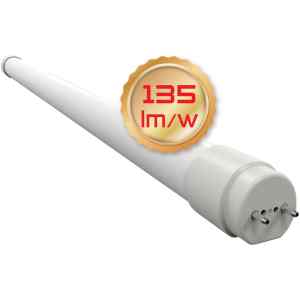 Tracon LT8GH12018CW Üveg LED világító cső,opál burás 230 V,50 Hz,G13,18 W,2450 lm,6500 K,200°,EEI=D