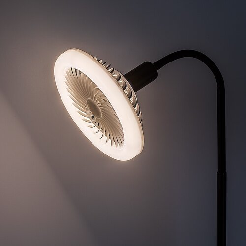 Rábalux 74031 Venturo,álló lámpa,E27 1x16W,H135cm,ventilátor - Image 8