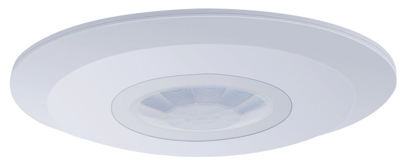 Tracon TMB-011L Mozgásérzékelő,mennyezetre,lapos,fehér 230V,50Hz,360°,1-6m,10s-15min,3-2000lux,IP20
