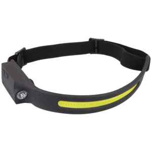Tracon HLCOB5W Fejlámpa,akkumulátoros,mozgásérzékelős kapcsolással 5/3 W,350/120lm,3 h,3,7 V,1200 mAh,Li-Po