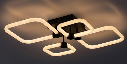 Rábalux 71006 Sotiris modern beltéri mennyezeti lámpa LED 47W IP20 matt fekete - Image 6