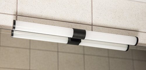 Rábalux 75043, Zain, modern, fürdőszobai lámpa, LED, 6 W, 590 lm, IP44, fekete - Image 6