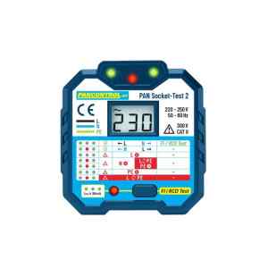 Tracon PANSOCKETTEST-2 Dugaszoló aljzat teszter, 220 - 250 V, CATII-300V