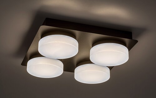 Rábalux 75004 Attichus modern beltéri fürdőszobai lámpa LED 21W IP44 matt fekete - Image 3