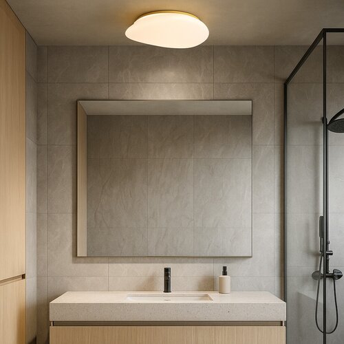 Rábalux 75053, Caliope, mennyezeti lámpa, LED, 24 W, 1700 lm, IP44, arany - Image 11