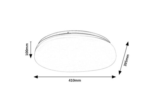 Rábalux 75053, Caliope, mennyezeti lámpa, LED, 24 W, 1700 lm, IP44, arany - Image 8