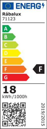 Rábalux 71123 Rorik modern beltéri mennyezeti lámpa LED 18W IP20 fehér - Image 6