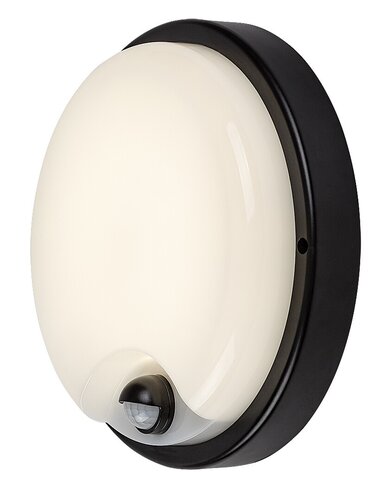 Rábalux77213 Lonato,fali/mennyezeti lámpa18W,4000K,D21,fekete, IP65