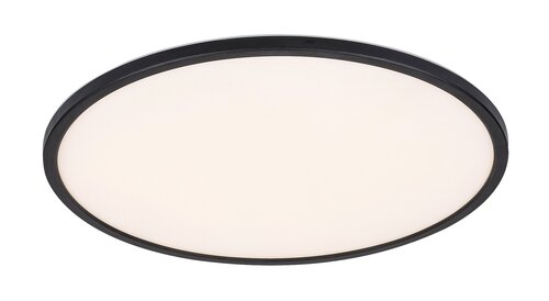 Rábalux 71157 Ezio beltéri ráépíthető és beépíthető lámpa, LED 22W, IP20, matt fekete