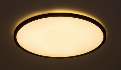 Rábalux 71157 Ezio beltéri ráépíthető és beépíthető lámpa, LED 22W, IP20, matt fekete - Image 4