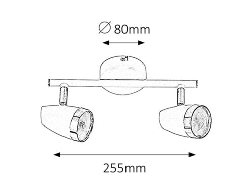 Rábalux 6667 Karen modern beltéri spotlámpa LED 2x 4W IP20 fehér - Image 6