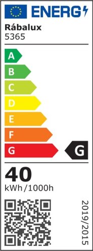 Rábalux 5365 Ophelia modern beltéri okos világítás LED 40W IP20 króm - Image 6