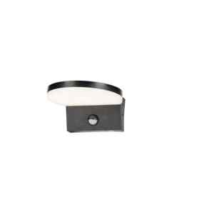 Rábalux 77119 Batida,kültéri modern fali LED 9W fekete szenzor