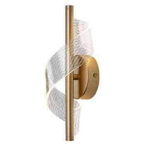 Rábalux 71415, Zofrael, fali lámpa, LED, 6 W, 550 lm, IP20, arany