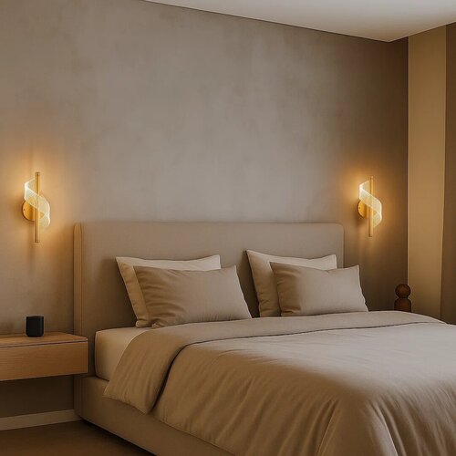 Rábalux 71415, Zofrael, fali lámpa, LED, 6 W, 550 lm, IP20, arany - Image 15