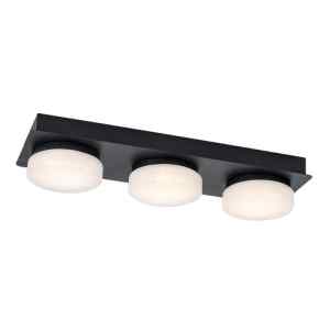 Rábalux 75003 Attichus modern beltéri fürdőszobai lámpa LED 18W IP44 matt fekete