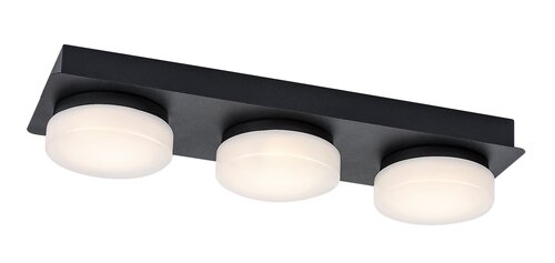Rábalux 75003 Attichus modern beltéri fürdőszobai lámpa LED 18W IP44 matt fekete